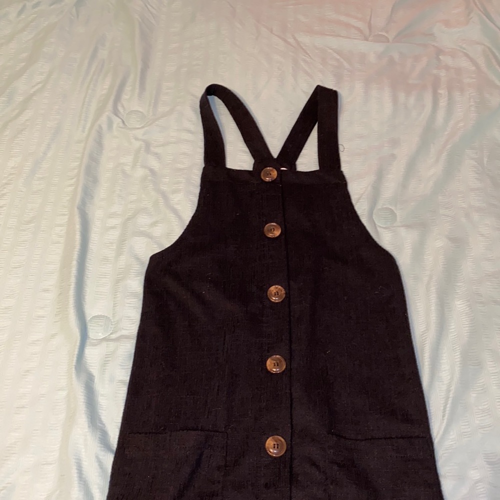 Black button down minidress!!